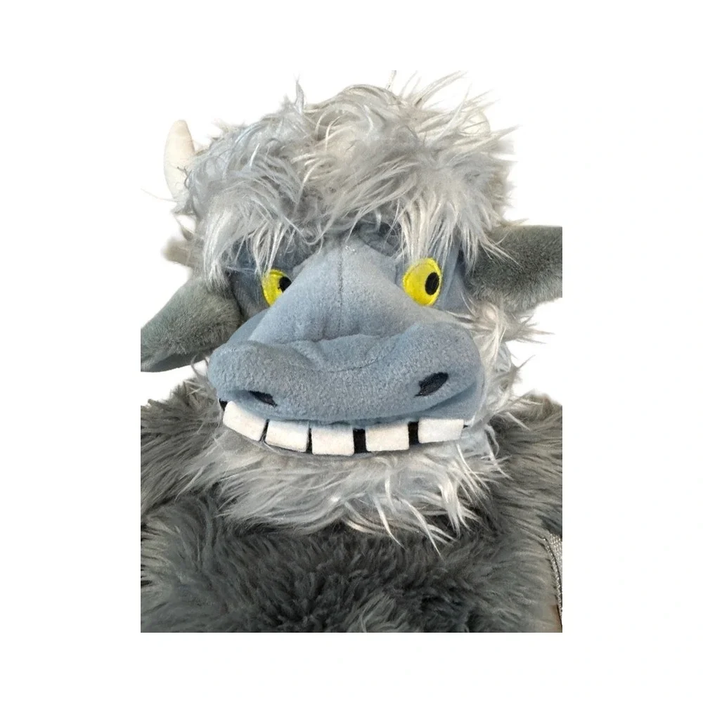 Where the Wild Things Are Bernard Plush Backpack Bag Toddler Kids Monster‎ Gray